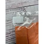 Talbots Slub Knit Tee Shirt Womens M Short Sleeves V Neck Peach Cotton Blend Photo 9