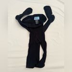 Prada Midnight Navy Blue Ribbed Knitted Pantyhose/Tights In size I(S) Photo 6