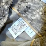 Elegance Paris Snakeskin High Waisted Pencil Skirt Size 12 Gray Photo 2