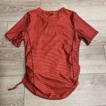 prAna NWT  Women’s Catarina Short Sleeve Sun Top Liqueur Wabi Stripe Size S Photo 2