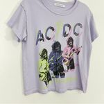 Daydreamer  AC/DC Jailbreak Weekend Tee Purple Graphic Shirt Size Small Photo 3
