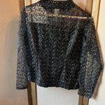 Intricately, detailed ladies blouse Black Size undefined Photo 11