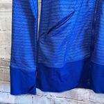 Zella Jacket Womens Medium Blue Hooded Full Zip Lightweight Athletic Activewear Photo 2