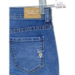 U.S. Polo Assn. Denim Co Straight Leg Skinny Jeans Blue Stretch Womens 0 Regular 0R Photo 2