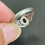 Vintage 925 silver ring with natural Tanzanite Photo 2