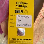 Unique Vintage X Smiley Collaboration Floral Kimono Wrap Dress Photo 7