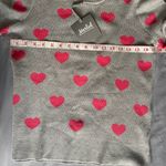 Marled Reunited NWT Marled by Reunited Women's Hearts Sweater Size XS Photo 6