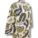 Boden USA Boden Size 12 Aurie 100% Linen Paisley Shift Dress - W0708 Photo 2