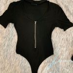 Popular Basics Black Bodysuit Photo 0