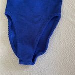 HUNZA G Domino Swim With Tonal Hoops
Royal Blue, BRAND NEW, Size $285 Blue Photo 11