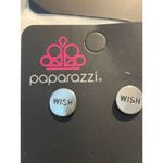 Paparazzi  Inspirational Word‎ Earrings Set - Hope, Wish, HSM - J-1 Photo 2