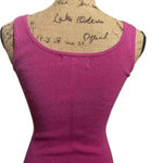 Wind and Willow Knit Midi Purple Bodycon Tank Dress Size Medium Photo 3