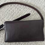 ALLSAINTS Convertible Leather Belt Bag Oxblood Red NWOT Size Small/Medium Photo 0