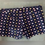 J.Crew  navy shorts with hearts size 4 Photo 3