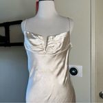 Princess Polly Hewlett Mini Dress Champagne sz 6 Photo 2