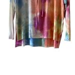 Lush Clothing Lush Tie Dye Pullover Lightweight Bohemian Festival Long Sleeves Hoodie Top S Photo 1