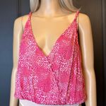 Free People NWT Pink Leopard Print Bodysuit Photo 0