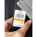 Karl Lagerfeld Shirt Women Small Black Lace Panel Blouse Whimsigoth Gothic NWT Photo 7