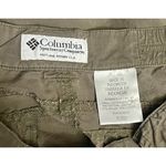 Columbia  Women's Size 14 Chino Shorts 6 Brown Hook & Loop Pockets EUC‎ Photo 8