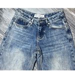 SKY DOLLS Jeans Women 28x36 TALL Wide Leg Light Wash Denim Cotton Baggy Skater Blue Size 28 Photo 2