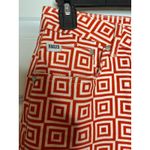 The Ragged Priest  Red White Geometric Print Baggy Dad Jeans‎ Fit Size 26 Photo 3