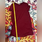 Entro  burgundy tshirt dress Photo 3