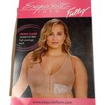Exquisite Form Seamless Bra 3XL Front Close Full Coverage Nude Wireless Size 3X Photo 0