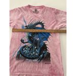 The Mountain Dragon Graphic Tshirt Size M Pink Tie Dye Fantasy Skulls Wizard Photo 7