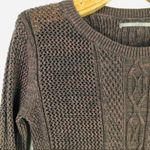 Rubbish Heathered Purple Blue Cable Knit Sweater Sz Small Photo 7