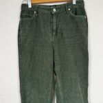 BDG  Urban Outfitters Green Corduroy Mom High Rise Pants Womens 25 Fall Preppy Photo 1