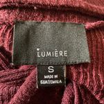 Lumière Lumiere mock neck choker collar open neckline top‎ size small Photo 4