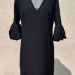 Milly Mandy Black Bell Sleeve Dress size 6 Photo 1
