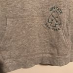 American Eagle  Classic  Grey Cotton Pullover Pocket Hoodie Y2K Photo 2