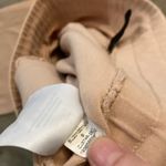 Nike  cream pinkish hue cropped sweat pants size small Photo 4