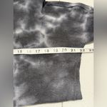 Maeve Anthropologie Ainsley Tie Dye Thermal Long Sleeve Turtleneck Gray Womens S Photo 3