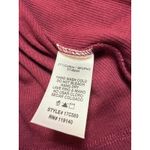 Anything Bling Boutique Dress Ribbed Long Sleeve Maroon Casual Medium Photo 5