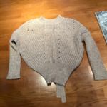 Tank Knit Lace Back Sweater S/m Photo 0