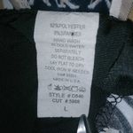 MKM Designs MKM L Black Brown Striped Floral Strap Mini Dress Photo 4