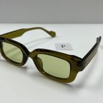 Olive Green Small Square Sunglasses / Olive Green Sunglasses Photo 1