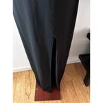 Forever 21 black maxi dress size small cut out front and cut out at the bottom Photo 1