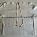 Michael Kors Cream Hooded Sweater Photo 6