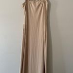 Beige maxi dress Tan Photo 2