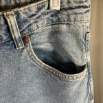 H&M US 16 High Waisted Mom Jeans Light Wash Denim Womenswear Classic Photo 5