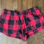 Old Navy  red and black checkered pajama shorts Photo 0