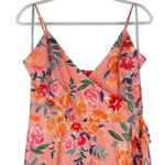 Lovers + Friends  Revolve Orchid Dress Sunset Floral Faux Wrap‎ Cocktail Medium M Photo 3