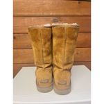 Kookaburra Tall Leather Suede Boot Sz 9 Tan Photo 2