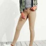 Hollister  Khaki Super Skinny Pants - Size 24/31 Photo 1