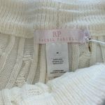 Rachel Parcell NWT  Cable Knit Sweater Short - Ivory Photo 3