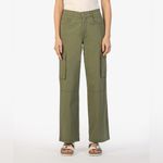 Kut From The Kloth  Charlotte Wide Leg Cargo Pants | Olive Green | 4 Photo 1