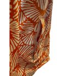 Tommy Bahama  Golf UPF 50 Zip Up Orange/White Size Medium Photo 3